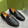 Gucci Horsebit 1953 Crocodile Pattern Leather Loafers