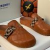 Luxry Burberry Half Shoes Blue | Brown Black Green Casual Loafers