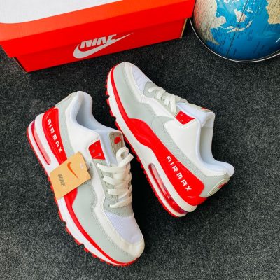 Nike Air Max White Red Sneakers