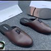 Amiri Leather Half Shoes Black Brown Luxury Formal Design