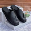 Balenciaga Leather Slip-On Black Minimal Design