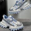 Chunky Mesh Sneakers Thick Sole Unisex Comfort