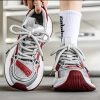 Gulicx Chunky Sneakers White Blue Unisex Design