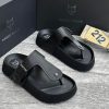 Naked Wolfe Platform Thong Sandals Maroon Chunky Sole