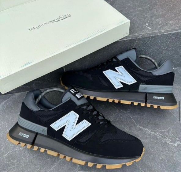 New Balance RC 1300 Grey Retro Runner Sneakers