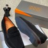 OGGI Brand Men’s Black Suede Penny Loafers