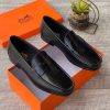 Hermès Leather Loafers