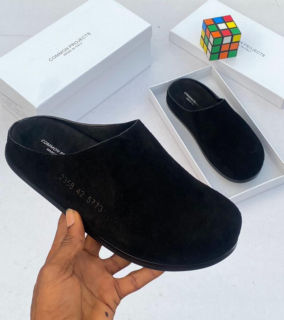 Common Projects Suede Clog